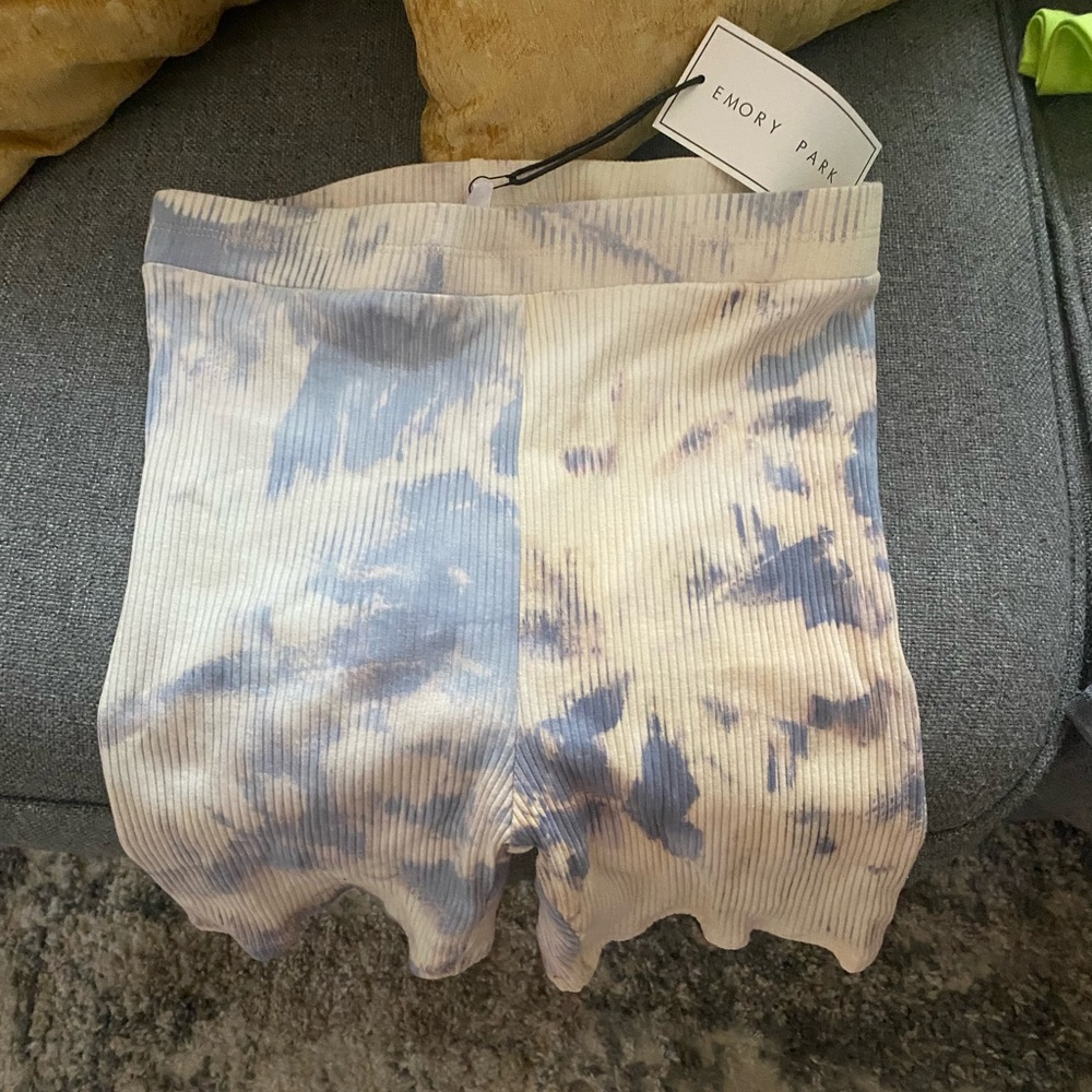 Emory Park tye-dye biker shorts